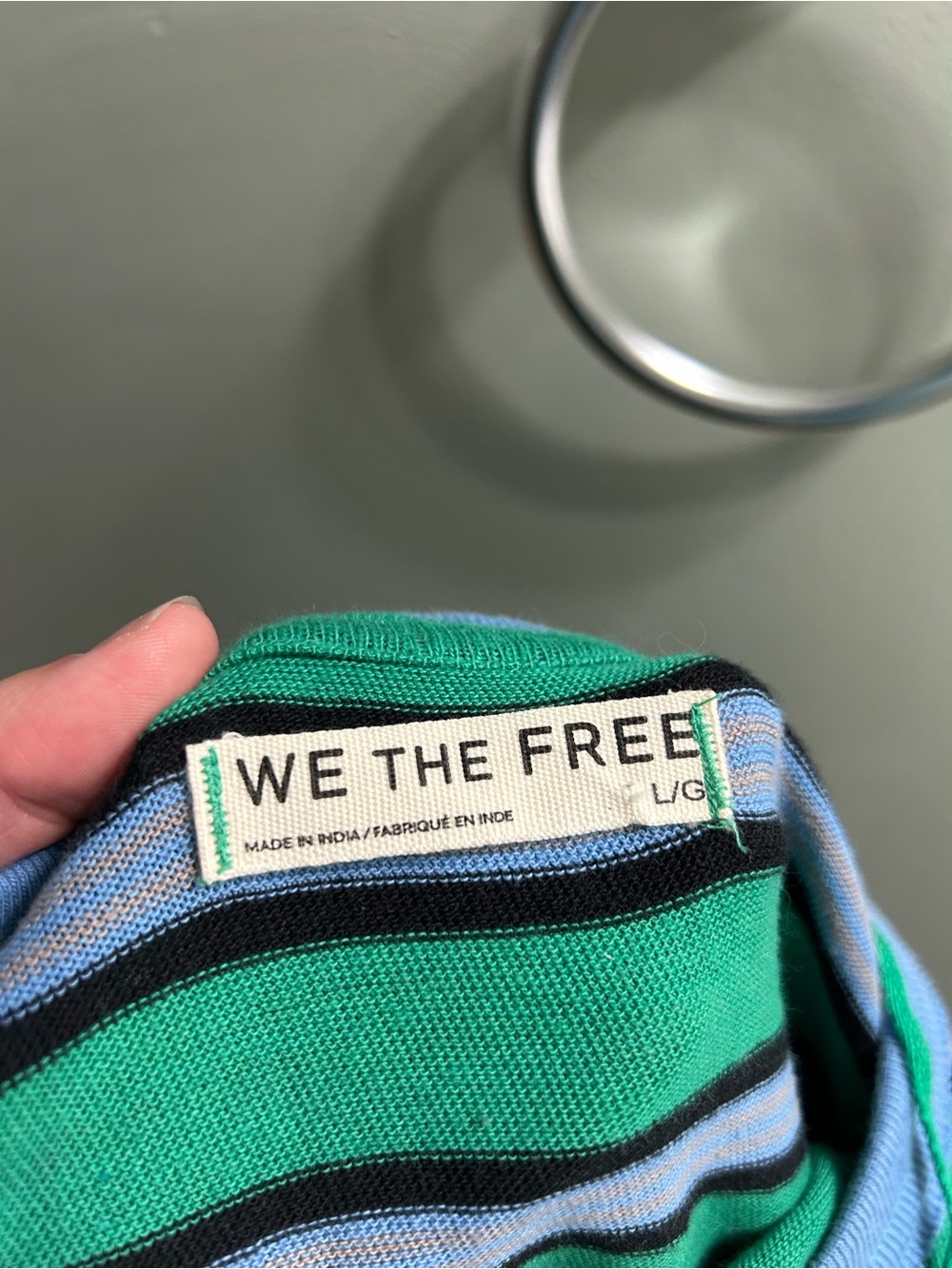 NWOT We The Free Clean Rugby Tee oversized - Picture 3 of 7
